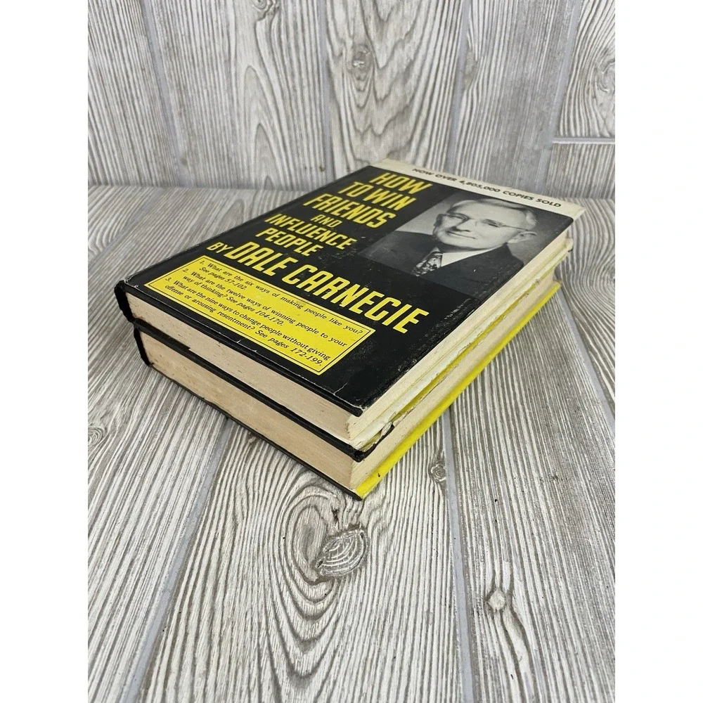 How to Win Friends and Influence People Lot Dale Carnegie 106th Print 55th Print